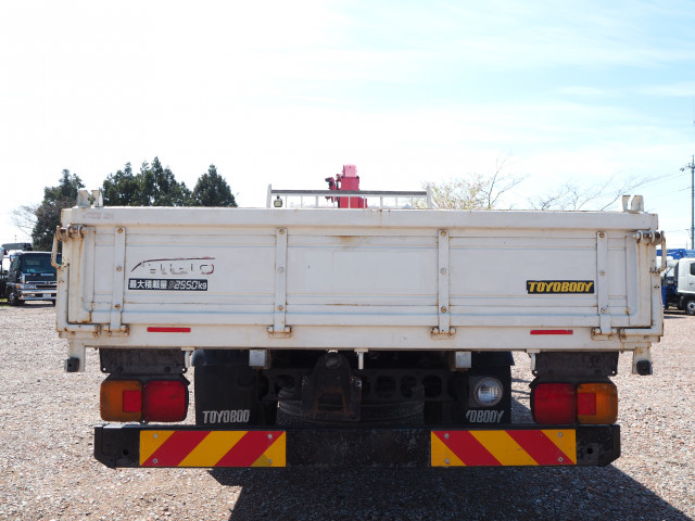 日野 レンジャー 中型 平ボディ（クレーン付） TKG-FC9JKAP(104063) 4枚目