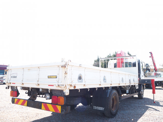 日野 レンジャー 中型 平ボディ（クレーン付） TKG-FC9JKAP(104063) 5枚目