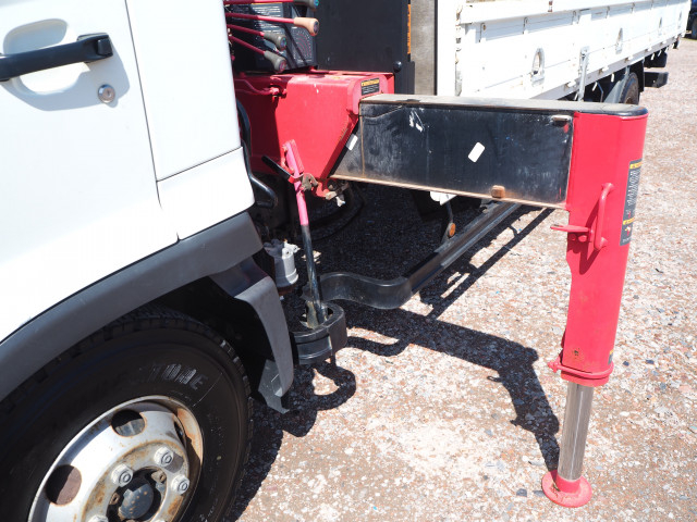 日野 レンジャー 中型 平ボディ（クレーン付） TKG-FC9JKAP(104063) 13枚目