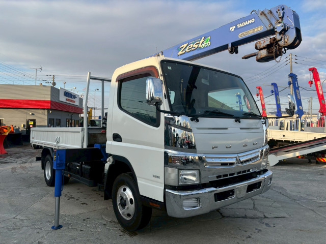 三菱ふそう キャンター 小型 平ボディ（クレーン付） TKG-FEB50(104064) 3枚目