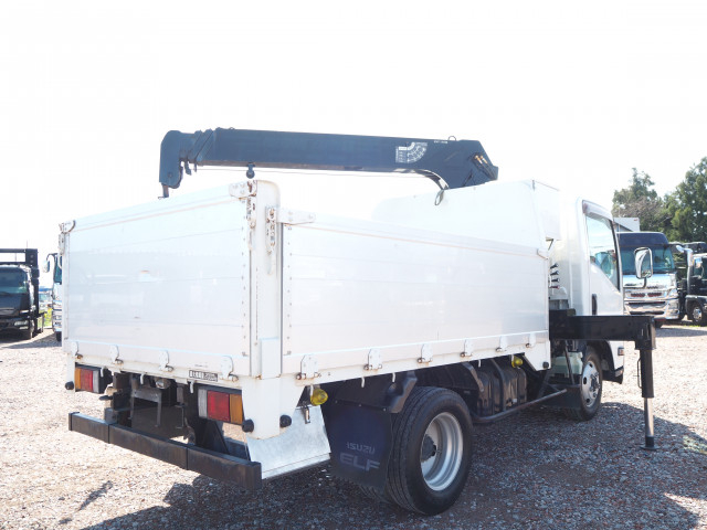 いすゞ エルフ 小型 平ボディ（クレーン付） TKG-NMS85AN(104132) 5枚目