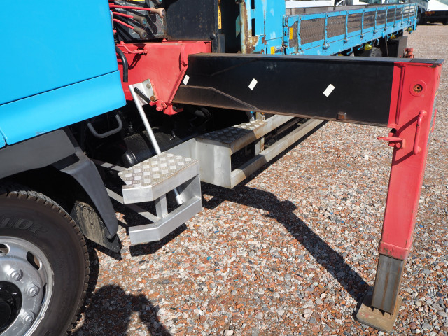 日野 レンジャー 増トン 平ボディ（クレーン付） BDG-FE8JLWG(104137) 14枚目