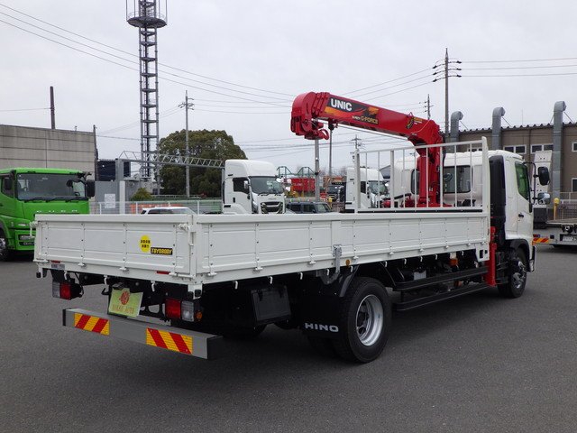 日野 - 中型 平ボディ（クレーン付） 2KG-FE2ACA(104150) 4枚目