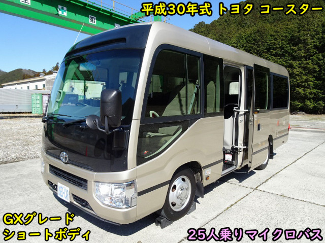 Toyota coaster Small Buses SKG-XZB60(104214) 1枚目