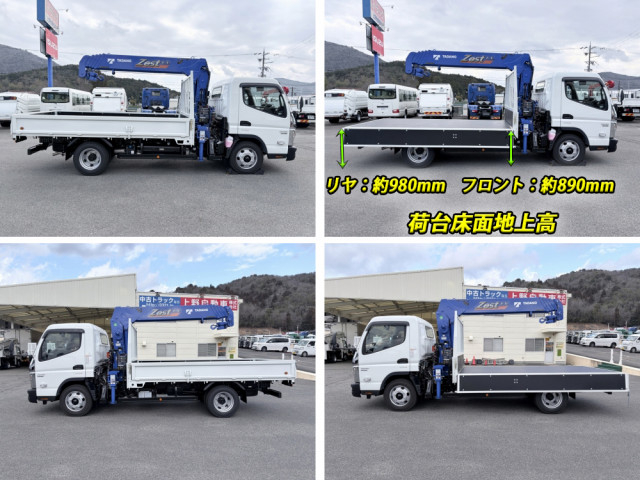 三菱ふそう キャンター 小型 平ボディ（クレーン付） 2PG-FEB90(104243) 27枚目