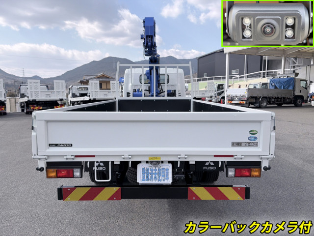 三菱ふそう キャンター 小型 平ボディ（クレーン付） 2PG-FEB90(104244) 8枚目