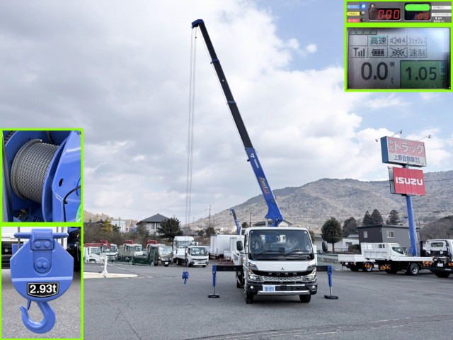 三菱ふそう キャンター 小型 平ボディ（クレーン付） 2PG-FEB90(104244) 13枚目