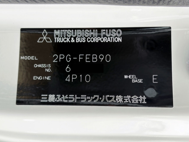 三菱ふそう キャンター 小型 平ボディ（クレーン付） 2PG-FEB90(104243) 49枚目