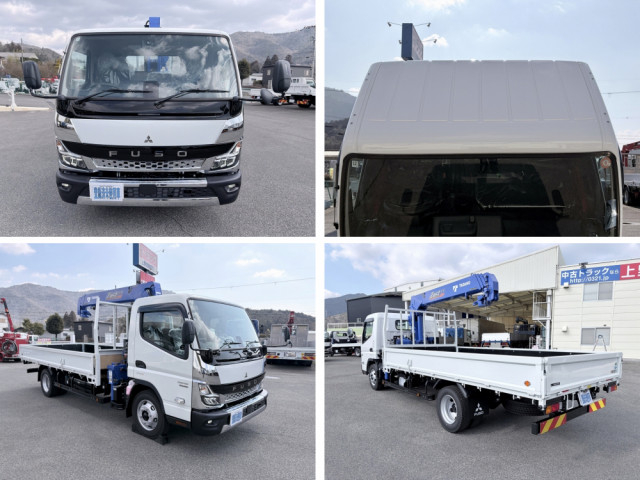 三菱ふそう キャンター 小型 平ボディ（クレーン付） 2PG-FEB90(104244) 27枚目