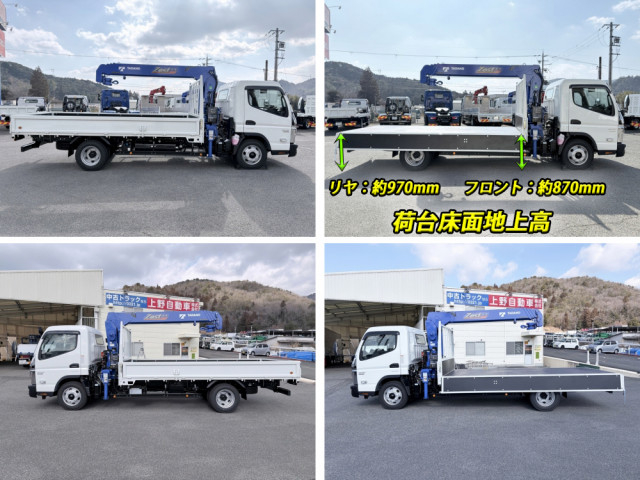 三菱ふそう キャンター 小型 平ボディ（クレーン付） 2PG-FEB90(104244) 28枚目