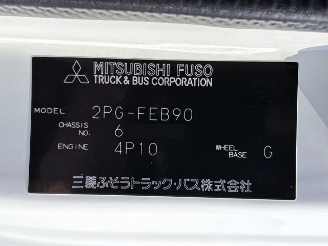 三菱ふそう キャンター 小型 平ボディ（クレーン付） 2PG-FEB90(104244) 50枚目
