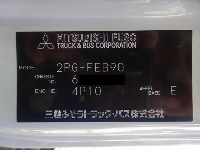 三菱ふそう キャンター 小型 平ボディ（クレーン付） 2PG-FEB90(104245) 49枚目