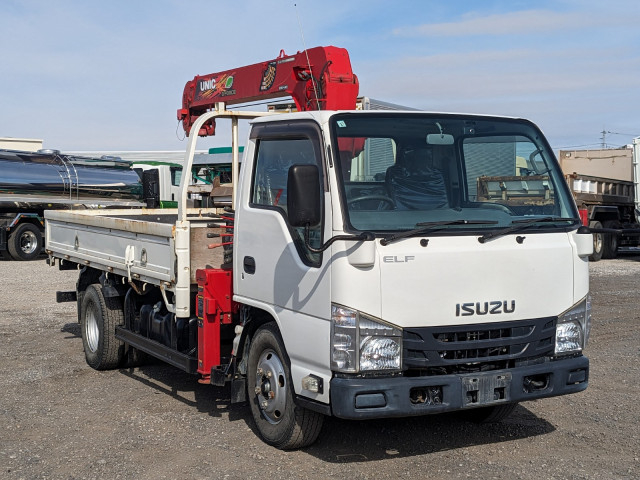 いすゞ エルフ 小型 平ボディ（クレーン付） TPG-NKR85AR(104272) 2枚目