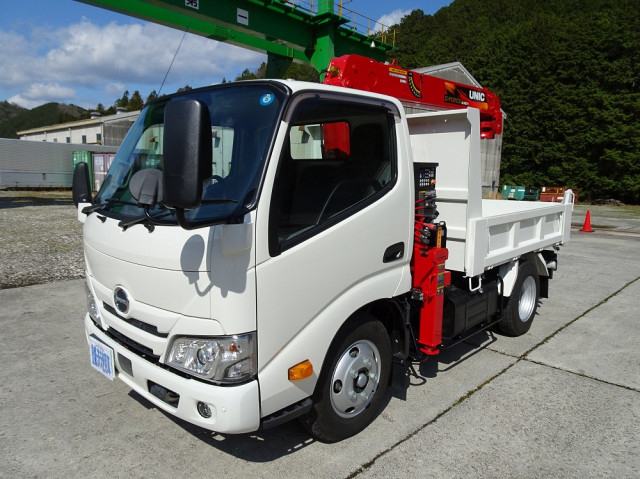 Hino dutro Small Soil dump 2RG-XZU600T(104307) 1枚目