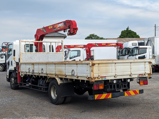 いすゞ フォワード 中型 平ボディ（クレーン付） 2PG-FRR90S1(104390) 3枚目