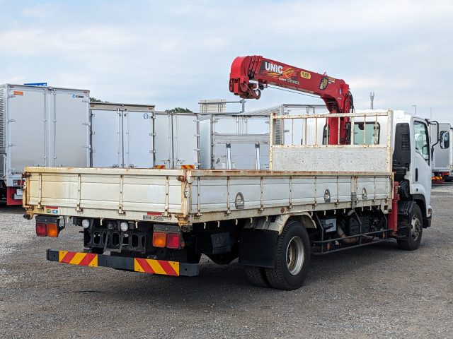 いすゞ フォワード 中型 平ボディ（クレーン付） 2PG-FRR90S1(104390) 4枚目