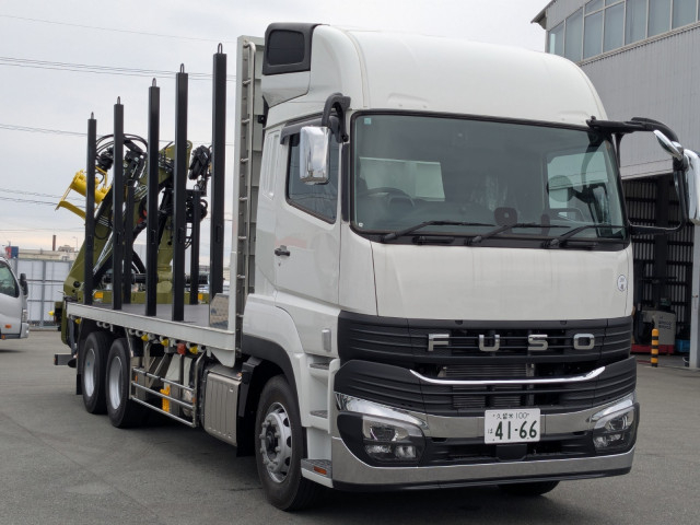 三菱ふそう スーパーグレート 大型 平ボディ（クレーン付） 2KG-FV80VYP(104403) 2枚目