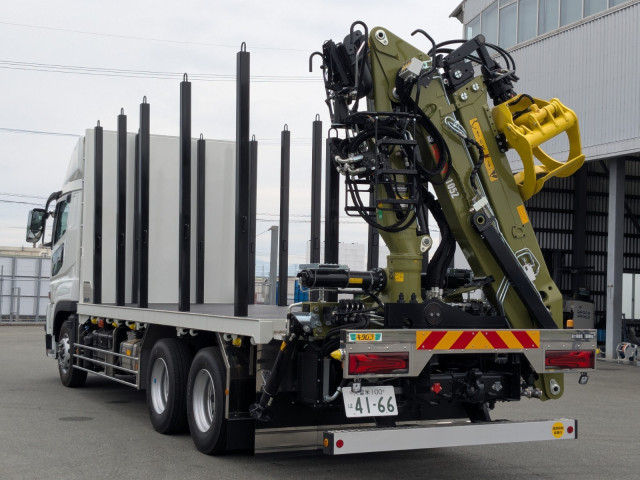 三菱ふそう スーパーグレート 大型 平ボディ（クレーン付） 2KG-FV80VYP(104403) 3枚目