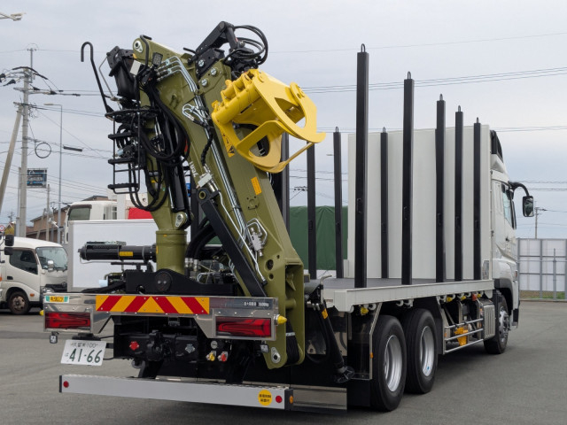 三菱ふそう スーパーグレート 大型 平ボディ（クレーン付） 2KG-FV80VYP(104403) 4枚目