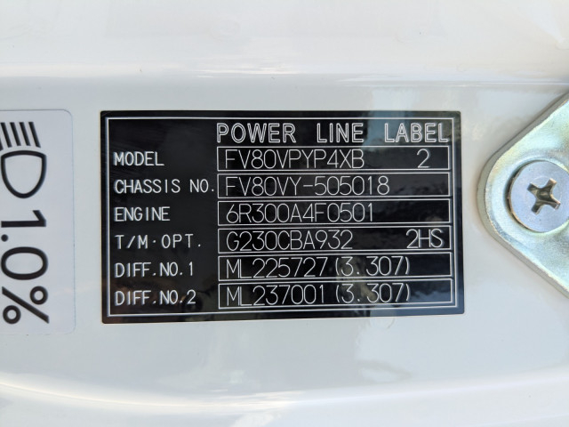 三菱ふそう スーパーグレート 大型 コンテナ専用車 2KG-FV80VYP(104402) 42枚目