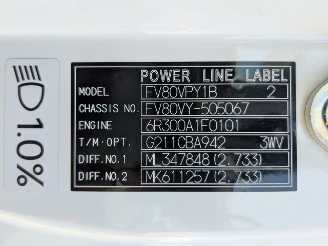 三菱ふそう スーパーグレート 大型 コンテナ専用車 2PG-FV80VY(104405) 42枚目