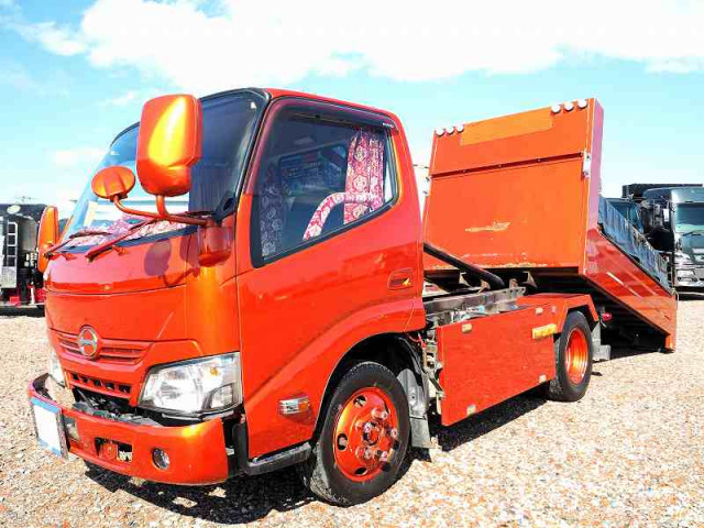 Hino dutro Small Soil dump TKG-XZU620T(104407) 1枚目