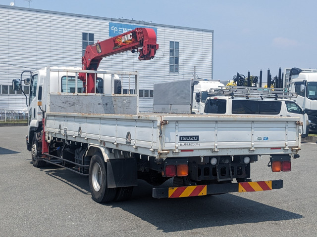 いすゞ フォワード 中型 平ボディ（クレーン付） 2PG-FRR90S1(104425) 4枚目