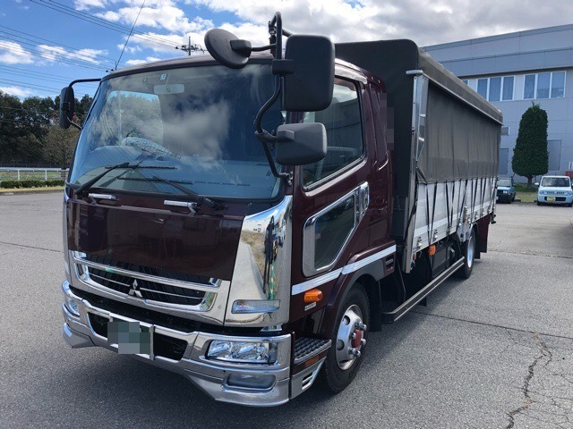 三菱ふそう ファイター 中型 幌車（カーテン式） TKG-FK61F(4763) 1枚目