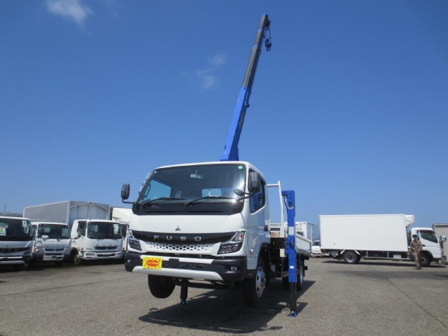 三菱ふそう キャンター 小型 平ボディ（クレーン付） 2PG-FEB80(104501) 1枚目