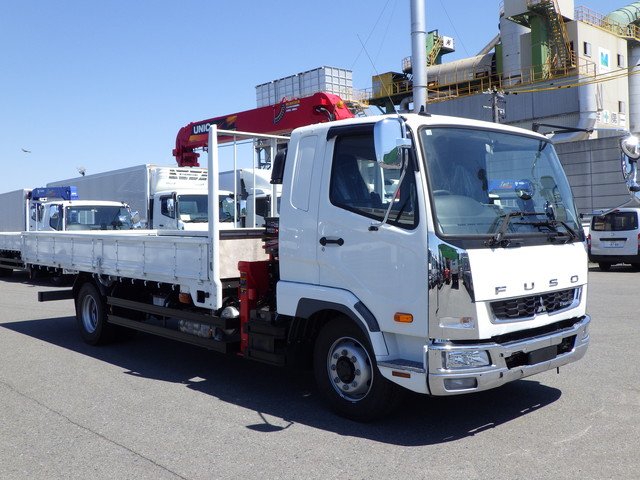 三菱ふそう - 中型 平ボディ（クレーン付） 2KG-FK62FZ(104533) 2枚目