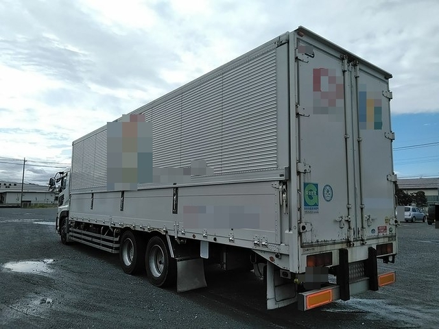 Nissan UD quon Large Freezer wing body PKG-CD4ZA(3861) 5枚目