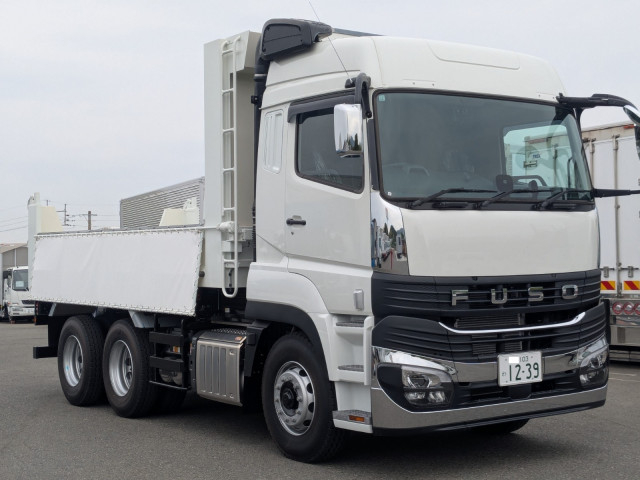 Mitsubishi Fuso super_great Large Soil dump 2PG-FV80HX(104633) 2枚目