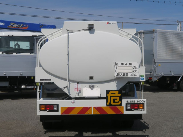 三菱ふそう キャンター 小型 タンクローリー 2PG-FEB90(104671) 8枚目