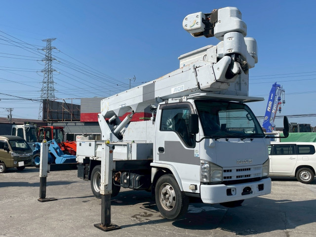 いすゞ エルフ 中型 高所作業車 SKG-NKR85YN(109159) 4枚目