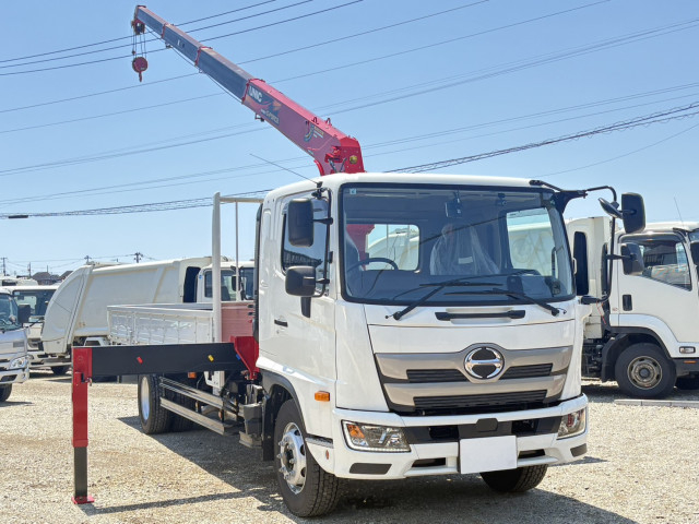 日野 レンジャー 増トン 平ボディ（クレーン付） 2KG-FE2ACA(104814) 2枚目