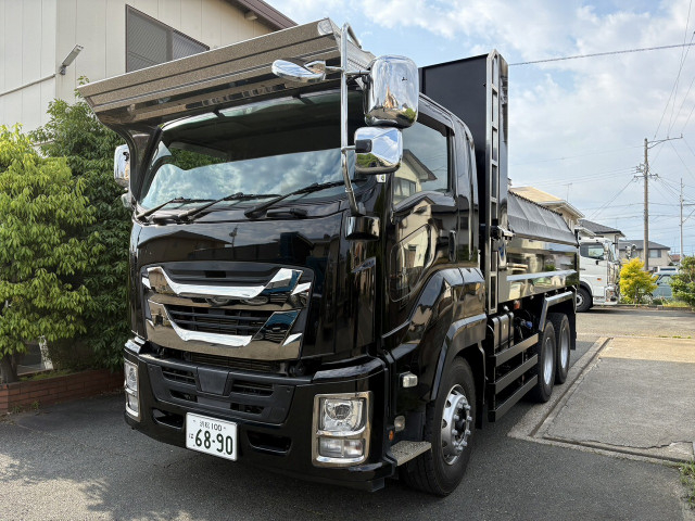 Isuzu giga Large Soil dump 2PG-CXZ77CT(105397) 2枚目
