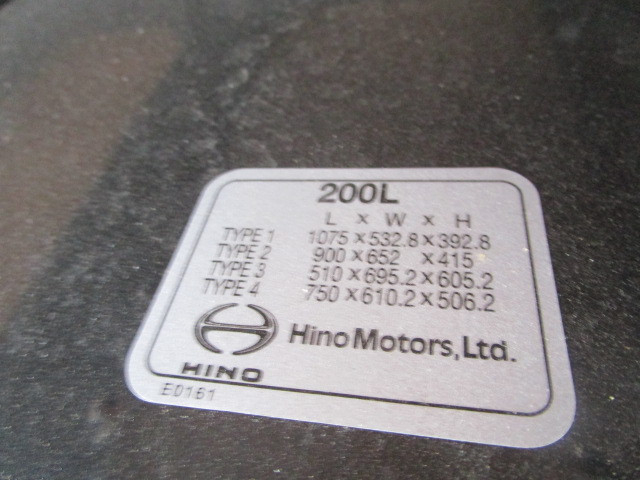 Hino ranger 6studs large Flat body 2KG-FE2ACG(105514) 43枚目
