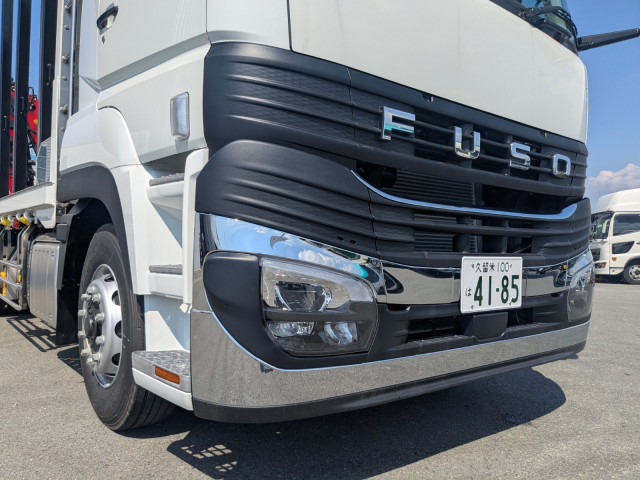 三菱ふそう スーパーグレート 大型 平ボディ（クレーン付） 2KG-FV80VYP(105516) 25枚目