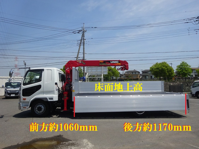 三菱ふそう ファイター 増トン 平ボディ（クレーン付） 2KG-FK62FZ(105882) 23枚目
