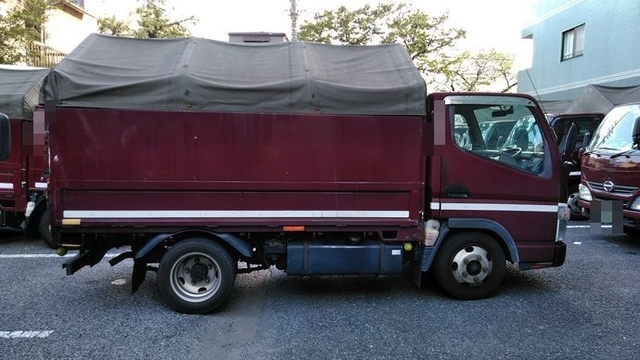 三菱ふそう キャンター 小型 幌車 BKG-FE70BS(3758) 6枚目