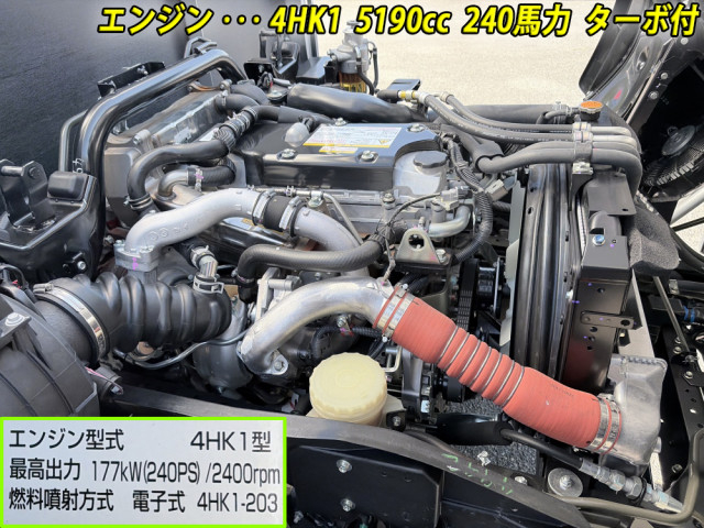 Isuzu forward 6studs large Flat body 2RG-FTR90V4(106059) 10枚目