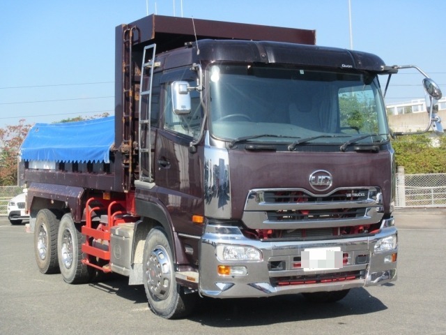 Nissan UD quon Large Dump (L-shaped gate) QKG-CW5XL(6992) 1枚目
