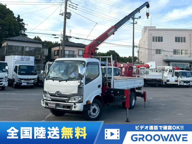 日野 デュトロ 小型 平ボディ（クレーン付） 2PG-XZU652F(106155) 1枚目