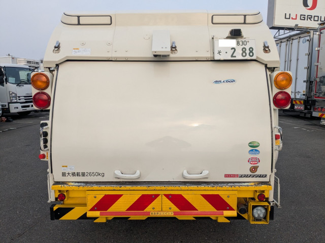 日野 デュトロ 小型 塵芥車（プレス式） TPG-XZU702M(106171) 7枚目