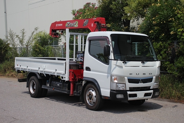 三菱ふそう キャンター 小型 平ボディ（クレーン付） TPF-FEA80(106399) 2枚目
