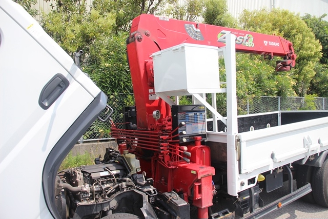 三菱ふそう キャンター 小型 平ボディ（クレーン付） TPF-FEA80(106399) 33枚目