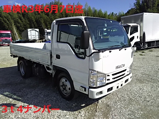 いすゞ エルフ 小型 平ボディ TRG-NKR85A(7555) 1枚目
