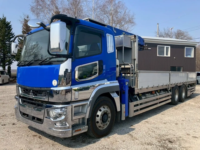 Mitsubishi Fuso super_great Large Crane equipped trucks 2PG-FV74HZ(106738) 1枚目
