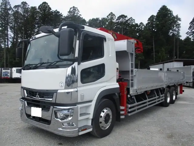 Mitsubishi Fuso super_great Large Crane equipped trucks 2KG-FV70HZ(106773) 1枚目