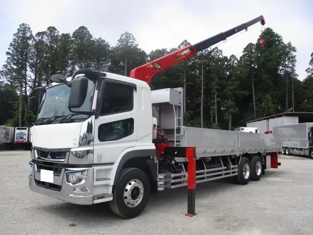 Mitsubishi Fuso super_great Large Crane equipped trucks 2KG-FV70HZ(106773) 9枚目